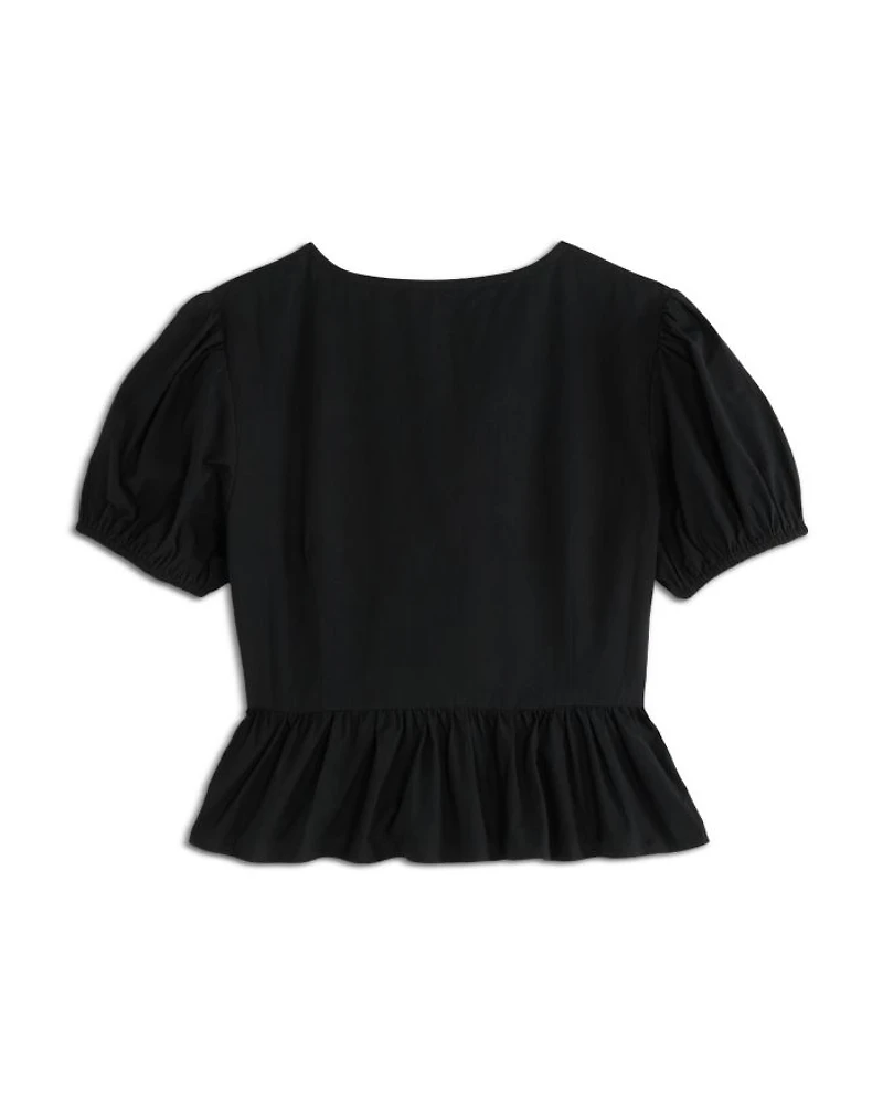 Girls' Tween Wells Peplum Top - Big Kid