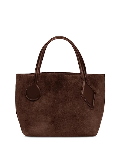 Liffner Sprout Tote Suede Micro Bag