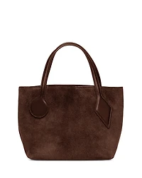 Liffner Sprout Tote Suede Micro Bag