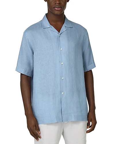 Boggi Milano Regular Fit Linen Shirt