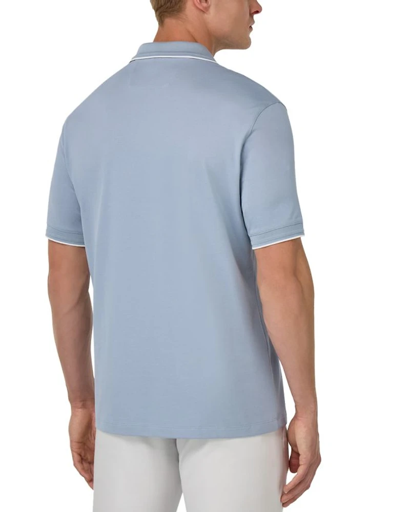 S-Cafe High Performance Pique Polo Shirt