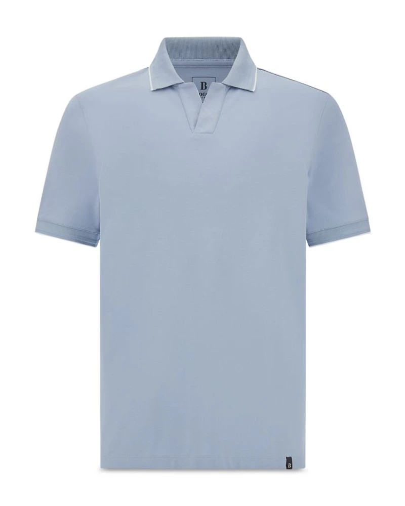 S-Cafe High Performance Pique Polo Shirt