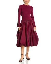 Simkhai Kenlie Balloon Skirt Dress