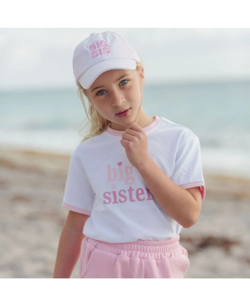 Girls' Big Sister Crewneck T-Shirt - Baby