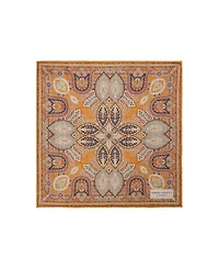 Collins Reversible Paisley Silk Pocket Square