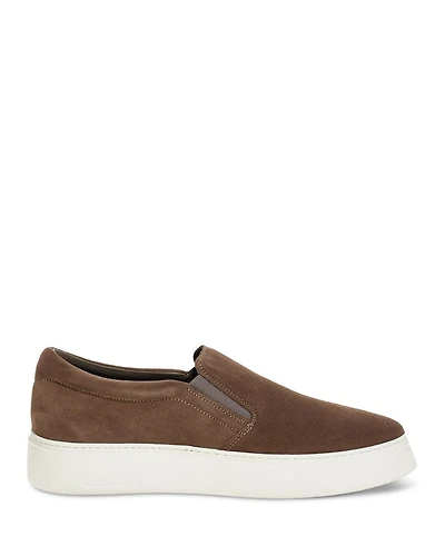 Men's Slip On Suede Sneakers