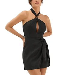 ViX Luna Mini Dress Swim Cover-Up