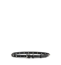 Women's Skinny Studs Belt