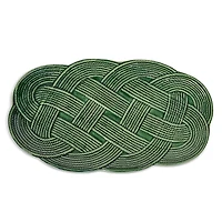 Juliska Le Panier Mystic Knot 15 Hostess Tray, Basil