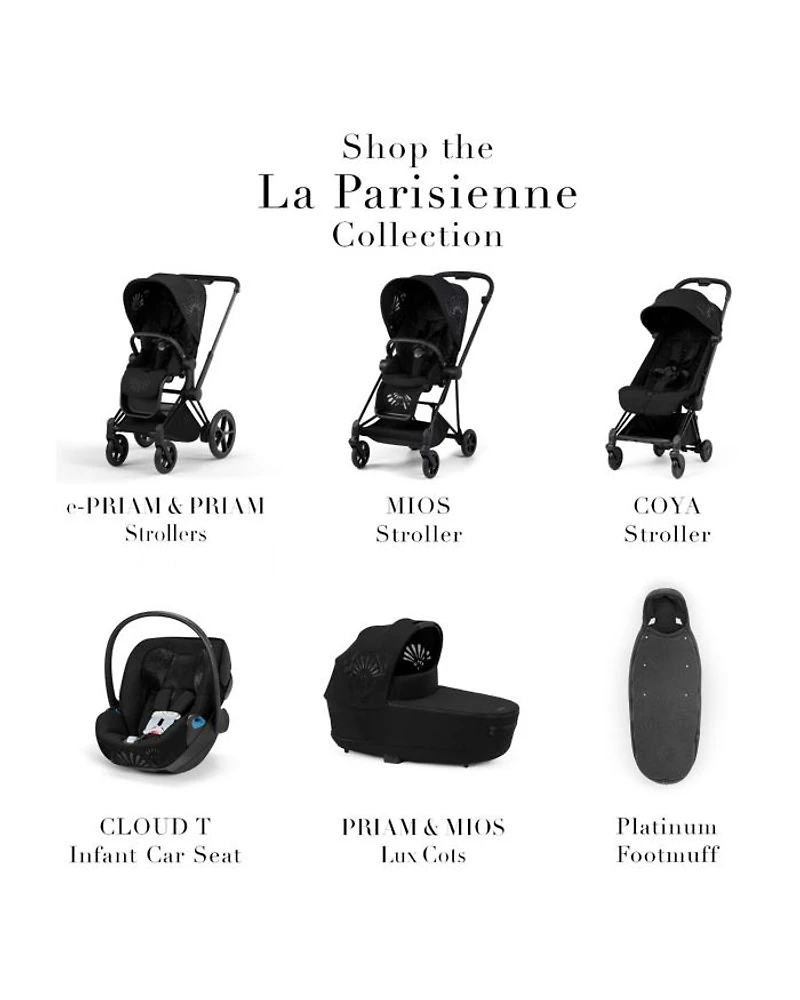 Cloud T Comfort Extend Infant Car Seat with SensorSafe, La Parisienne