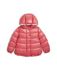 Moncler Girls' Tazui Ruffle Down Puffer Jacket - Baby, Little Kid