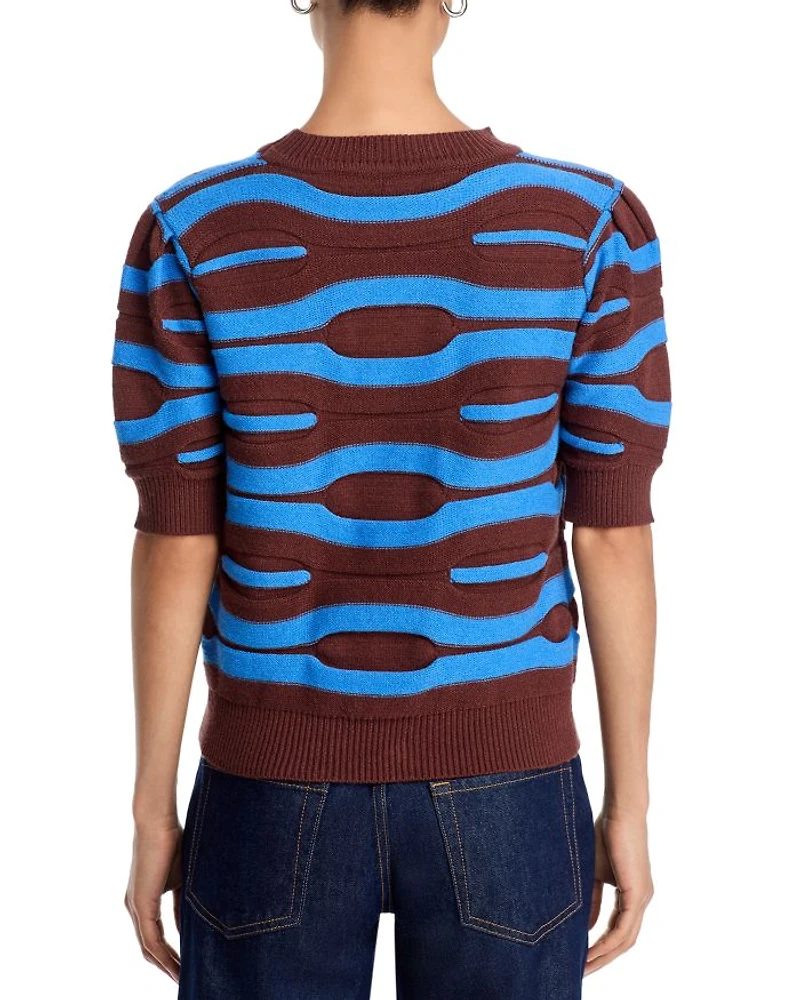 Lara Puffed Sleeve Sweater