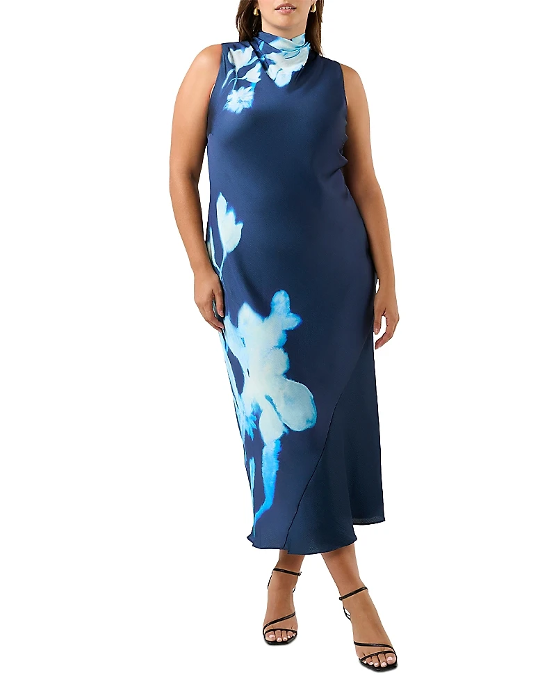 Estelle Plus Mayla High Neck Dress