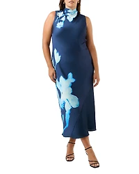 Estelle Plus Mayla High Neck Dress