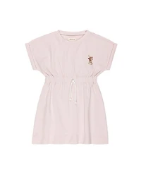 Girls' Organic Bear Collection French Terry Short Sleeves Dress - Little Kid