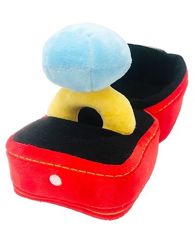 Bonne et Filou Diamond Ring Squeaky Dog Plush Toy