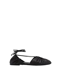 Women's Mesure Lace-Up Leather Ballerina