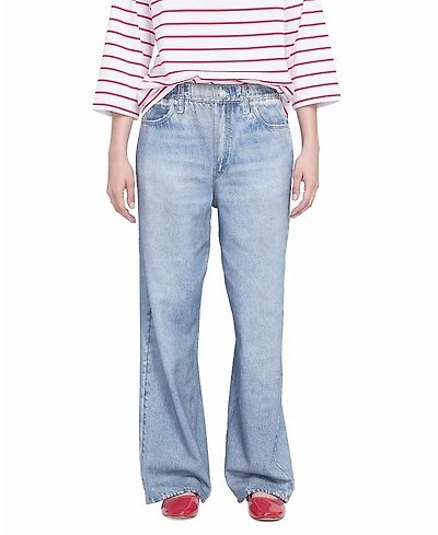 Elle Collection Printed Denim on Lightweight French Terry