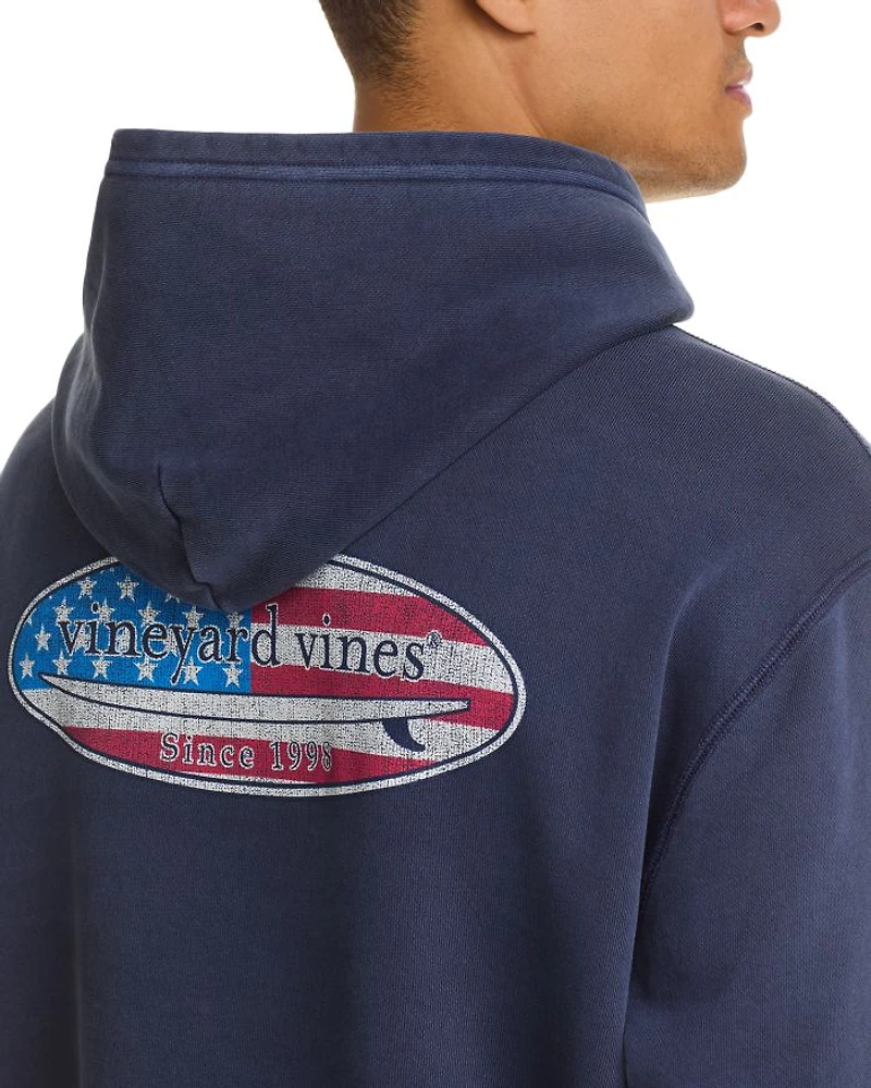 Americana Surfboard Hoodie