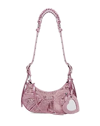 Balenciaga Le Cagole Shoulder Bag with Rhinestones