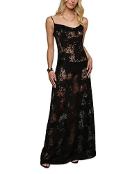 L'Agence Bettie Cowl Neck Dress