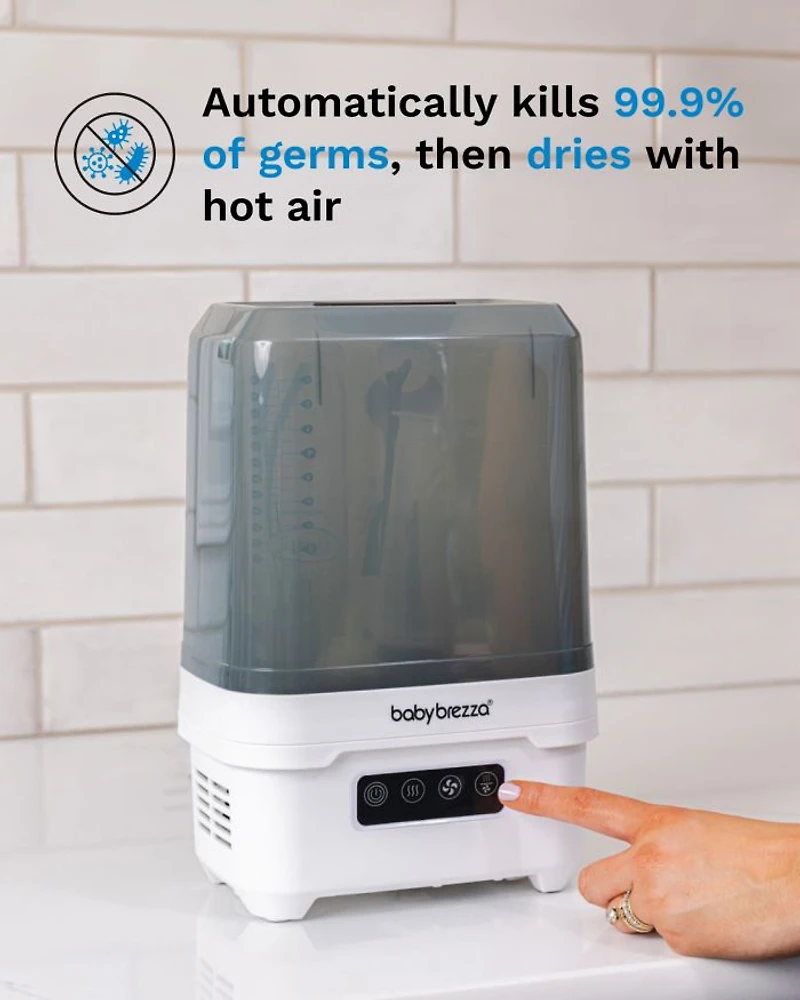 One Step™ Portable Baby Bottle Sterilizer & Dryer