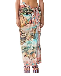 Camilla Long Sarong Swim Cover-Up