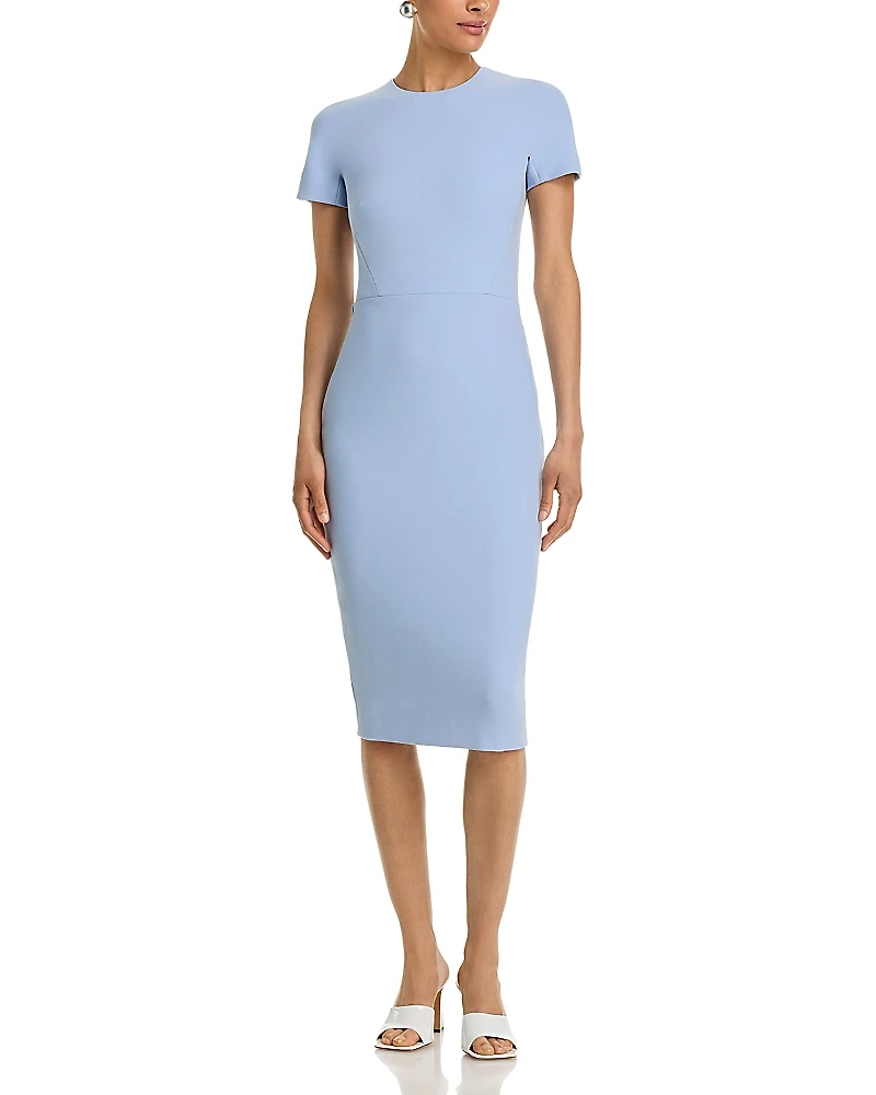 Victoria Beckham Fitted T Shirt Dress