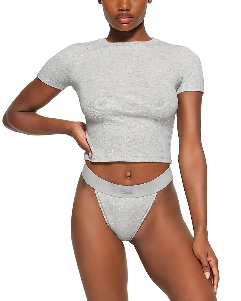 Skims Ribbed Tee