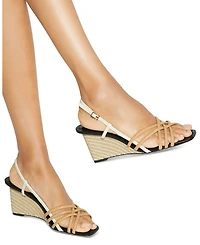 Women's Strappy Wedge Sandals