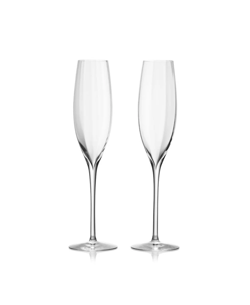 Elegance Optic Classic Champagne Flute, Set of 2