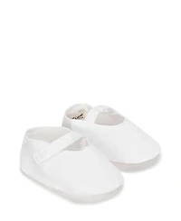 Unisex Linen Button Strap Soft Shoe - Baby
