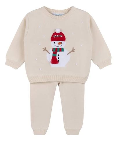 Boys' Holiday Snowman Knit Set - Baby, Little Kid