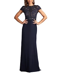 Catrine Lace Bodice Gown
