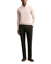Quarter Zip Wool Sweater