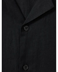 Beldi Oversized Textured Camp Shirt