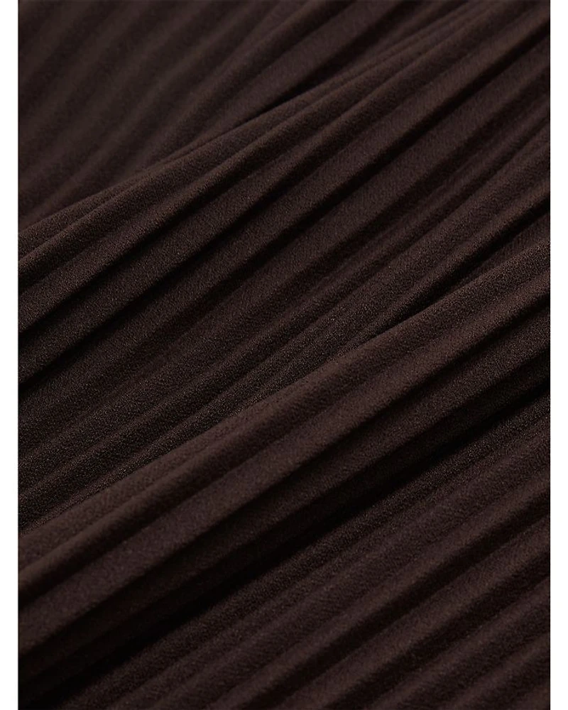 Pippa Pleated Midi Skirt