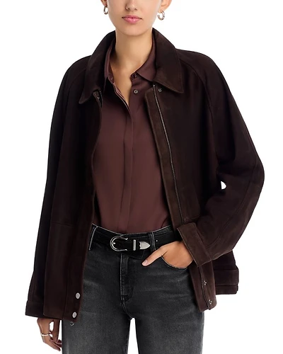 Bronze Suede Jacket