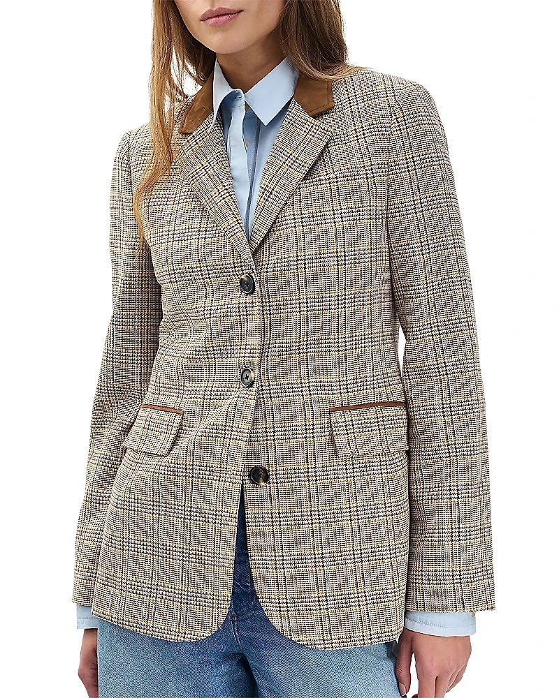 rag & bone Evia Plaid Blazer