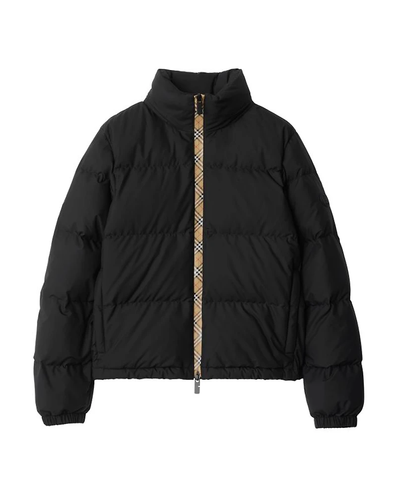 Ambleside Check Trim Puffer Jacket