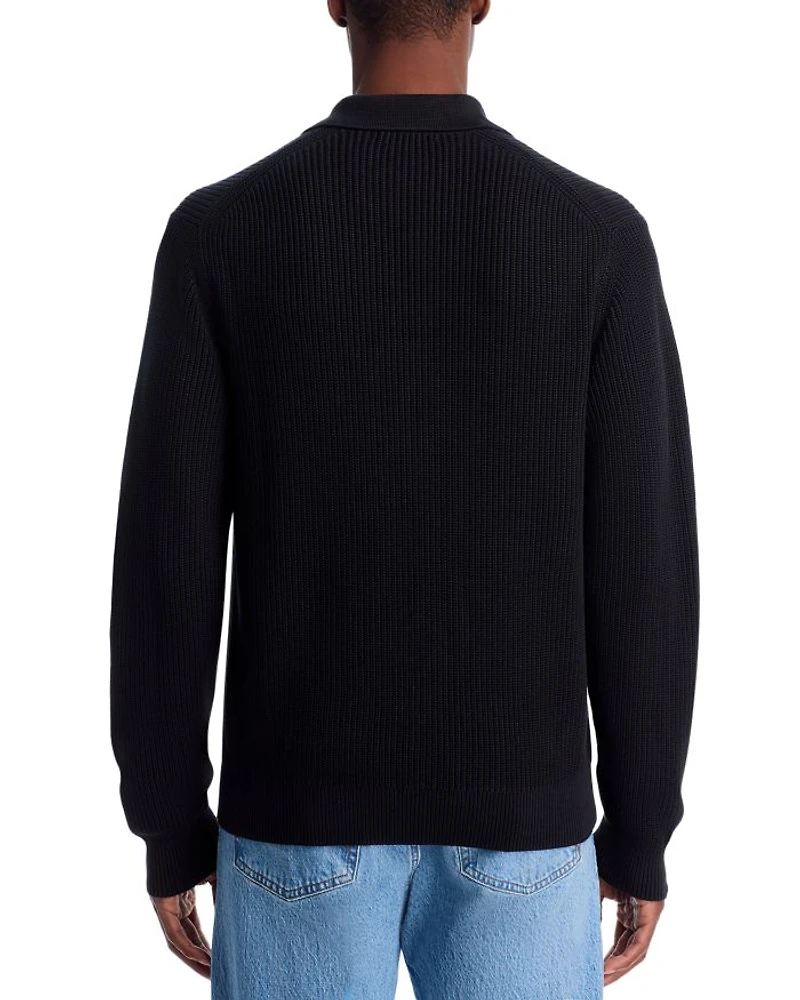 Fisherman Polo Sweater