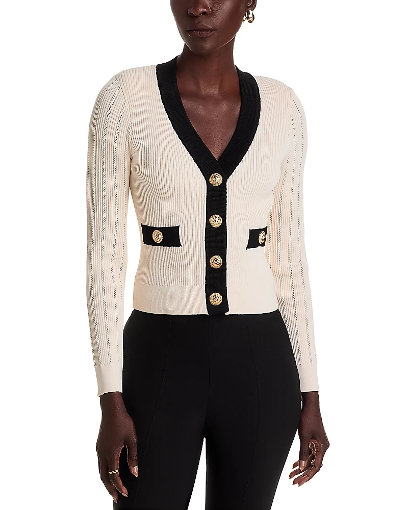 Stellah V Neck Cardigan Sweater