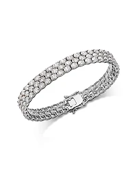 Bloomingdale's Fine Collection Certified Lab Grown Diamond Multirow Bracelet