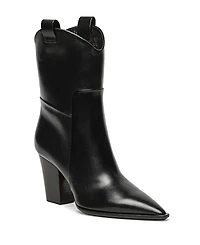 Santoni Women's Leather Ankle Boot