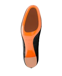 Women's Leather Low-Heel Pump