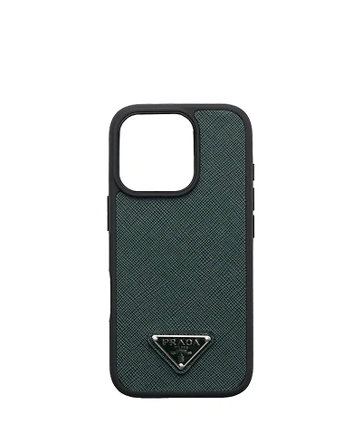 Prada Saffiano Leather Case for Iphone 16 Pro