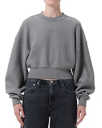 Agolde Kit Shrunken Crewneck Sweater