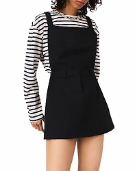 Maje Pinafore Strap Dress