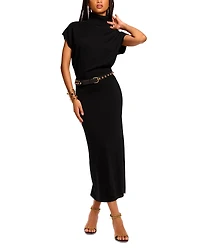 Ramy Brook Natalie Wool Turtleneck Dress