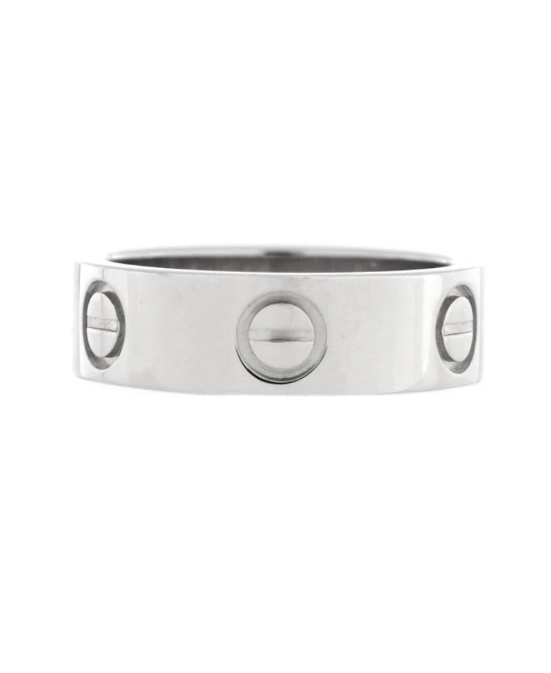 Love Band Ring Platinum